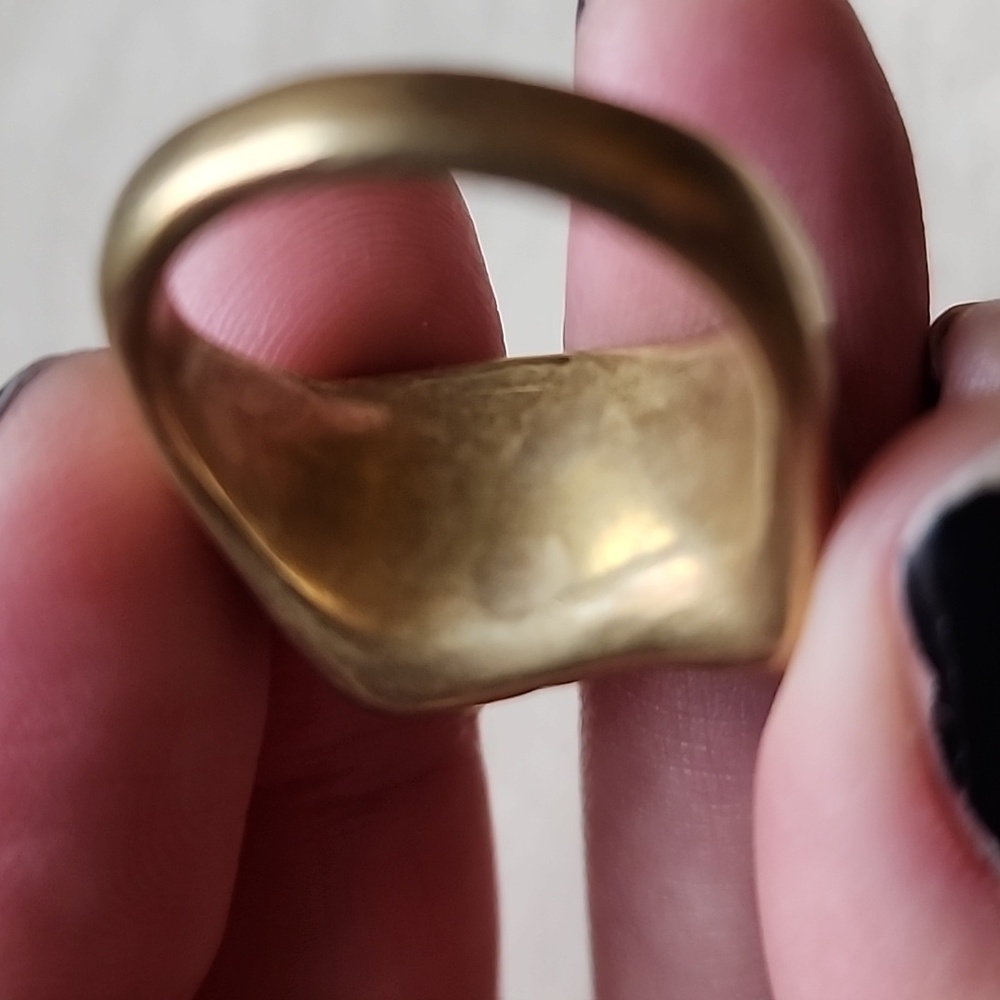 Cashmere Cactus Divinity Brass Ring - Picture 5 of 9